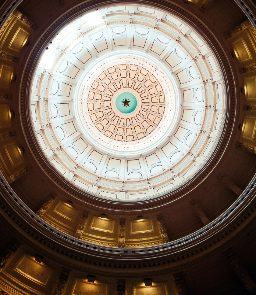 Working from the Capitol Rotunda