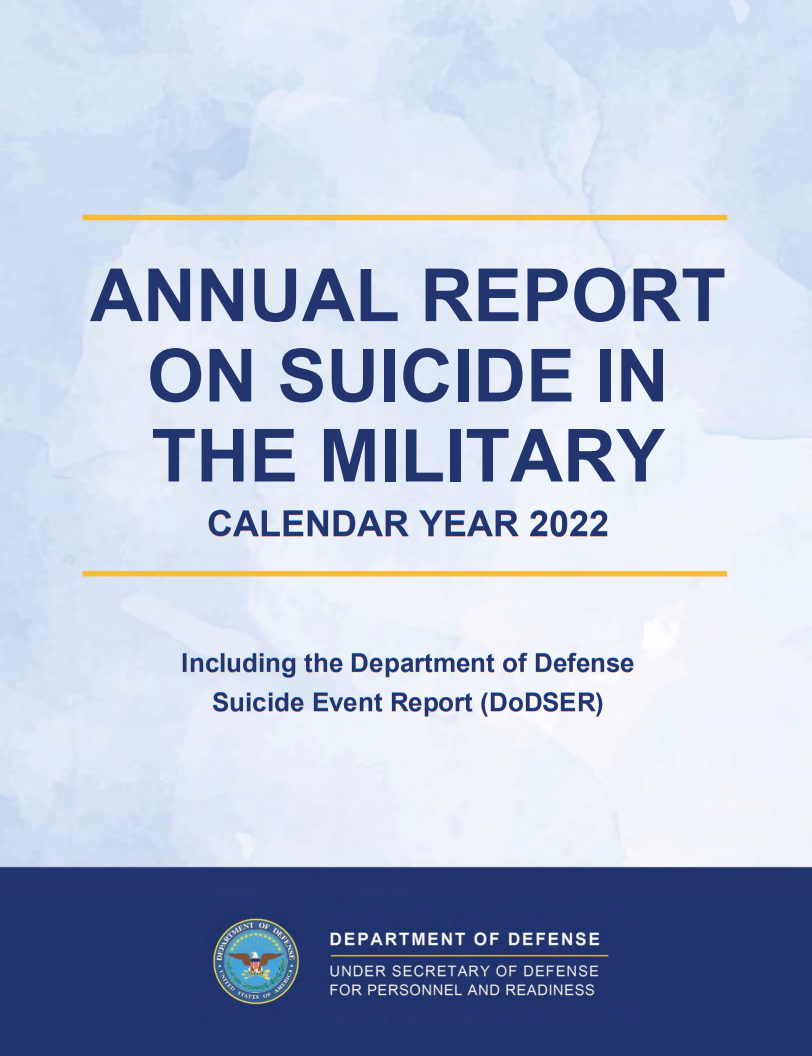 2023 National Veteran Suicide Prevention Annual Report document