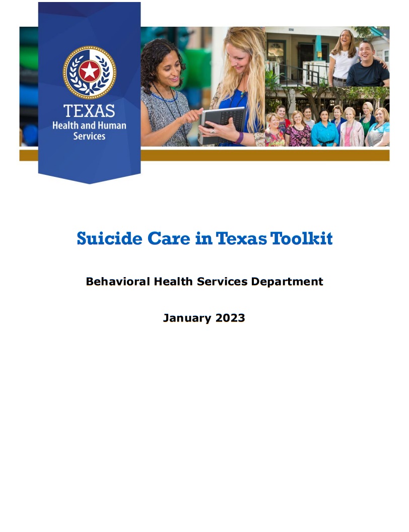 Suicide Care in Texas Toolkit