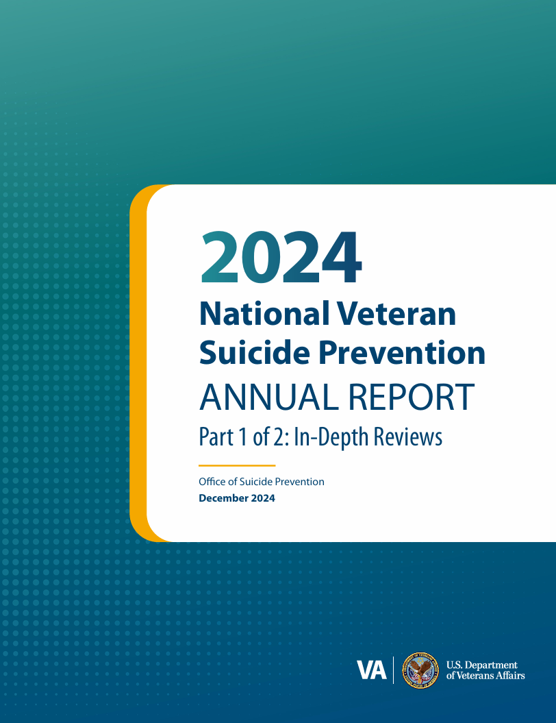 2024 National Veteran Suicide Prevention Report Part 1 document