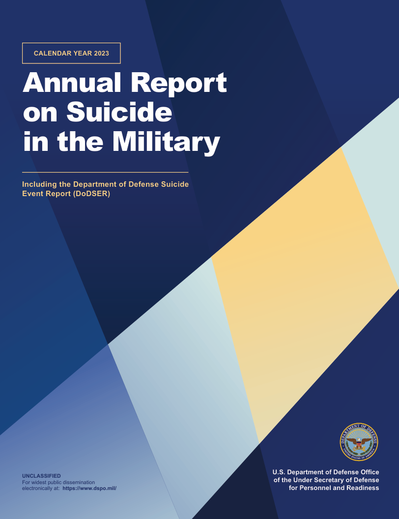 2023 National Veteran Suicide Prevention Annual Report document